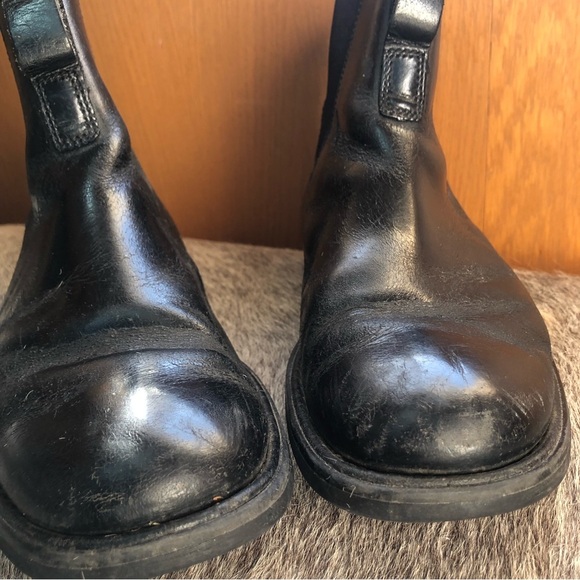 Timberland Mens Black leather Chelsea boot pull on style size 8.5 - Picture 7 of 7